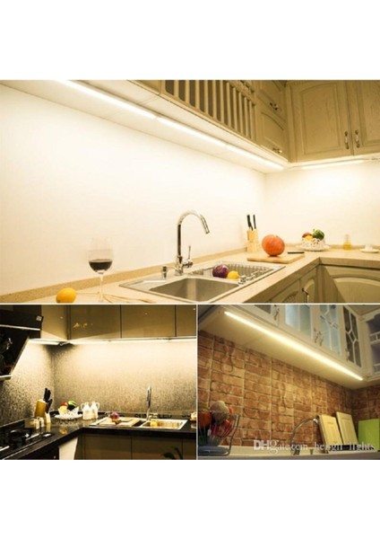 Gün Işığı Açma Kapama Anahtarlı Mutfak Dolabı Mobilya Aydınlatma 30CM modelleri