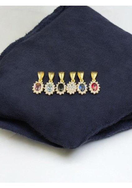Oval Anturaj Kolye (925 Gümüş) modelleri