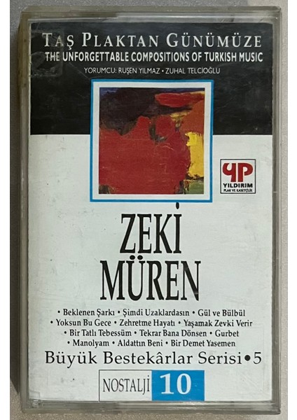 Büyük Bestekarlar Serisi - Zeki Müren Kaset