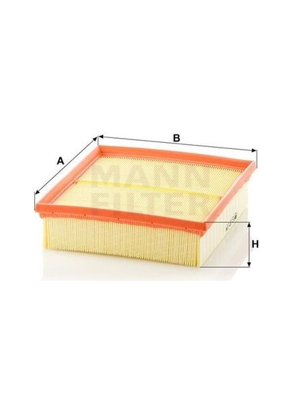 C22020 Hava Filtresi X156 13-X117 15-19 W176 12-18 W246 11-18 C117 13-17 6510940204