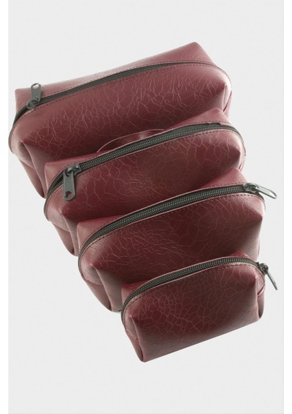 4 Adet Karışık El Tutmalı Makyaj Çantası fiyatları