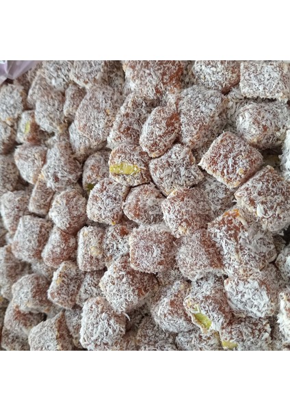 Toptan Antep Fıstıklı Çifte Kavrulmuş Lokum 12 kg