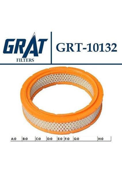 10132 Hava Filtresi Iç-Dış Telli M130 4363560