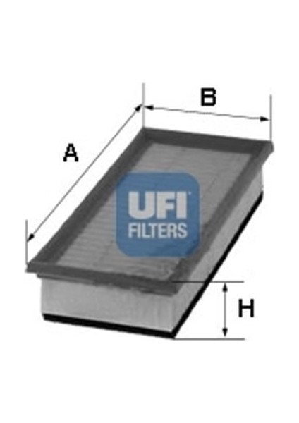 Ufı 30.260.00 Hava Filtresi Partner II-206-207 1.6 16V-C4-BERLINGO 1.6 16V 1444.FF