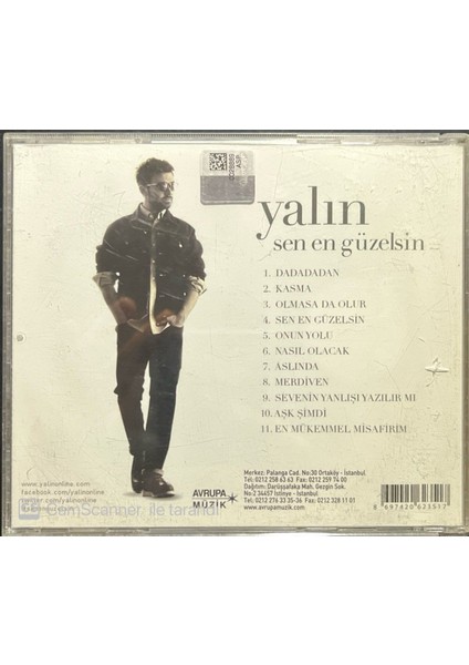 CD Yalın Sen En Güzelsin CD