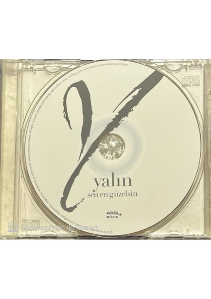 CD Yalın Sen En Güzelsin CD