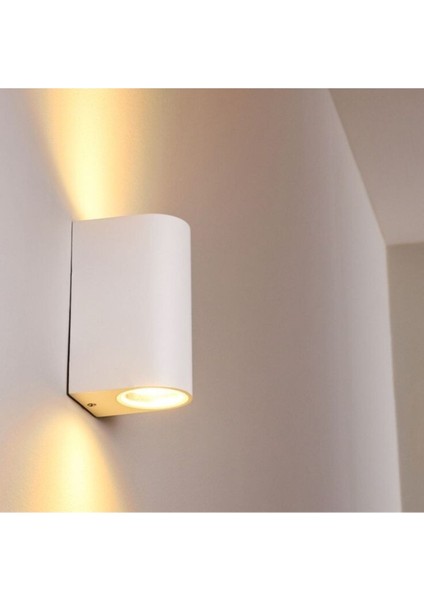 Amber Işık Ledli Iç ve Dış Mekan Dekoratif Çift Yönlü Duvar Apliği fırsatları