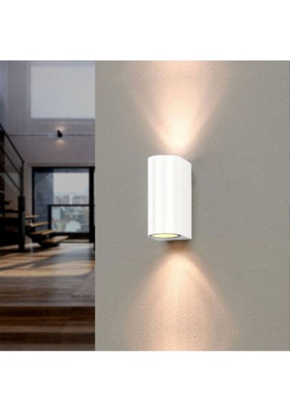 Amber Işık Ledli Iç ve Dış Mekan Dekoratif Çift Yönlü Duvar Apliği indirimleri