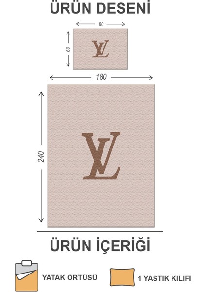 Kapitoneli Pamuk Dolgulu Kadife Kumaş Modern Desenli Premium Kalite Yatak Örtüsü Seti