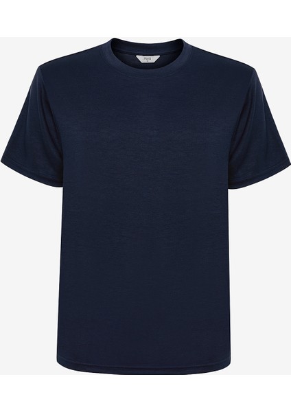Erkek Timeless Lacivert Tişört Pijama Üstü