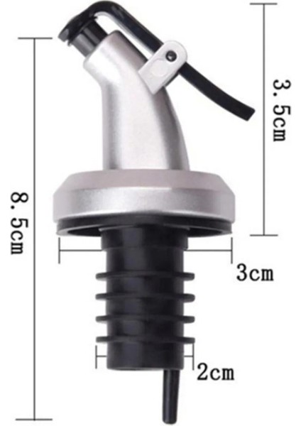 2 Adet Kapaklı Şişe Ucu Servis Aparatı Damlalık Yağdanlık Tıpa Tapa Yağlık Kapağı Kapak fiyatları