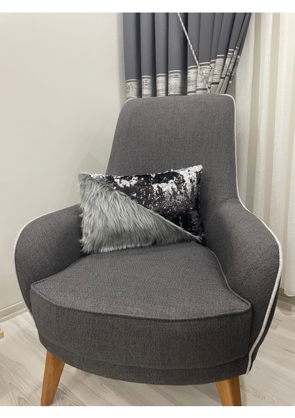 Pullu Peluş Dikdörtgen Üçgen Kırlent Kılıfı modelleri