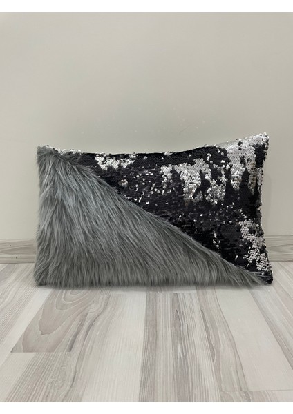 Pullu Peluş Dikdörtgen Üçgen Kırlent Kılıfı indirimleri