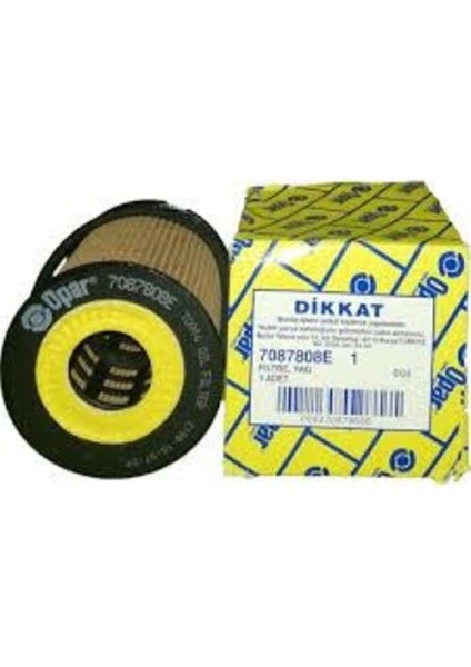 7087808E Egea 1.6 Jeep Renegade 1.6 Mini R50 R53 Öne Cooper Cooper S 01-Ø 70MM U 83MM Yağ Filtresi 0026787