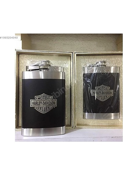 Harley Davidson Matara 8 Oz (240 Ml) Içki Viski Konyak Matarası - MCT4165-2806