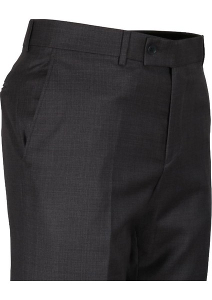 Erkek Gri Kumaş Pantolon Normal Kesim RAR01185 modelleri