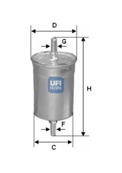 Ufı 31.825.00 Yakıt Filtresi 31911-25000
