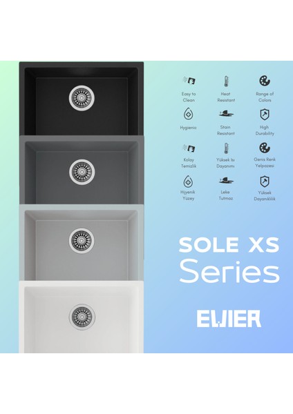 Granit Evye Sole Xs Series (44X44) modelleri