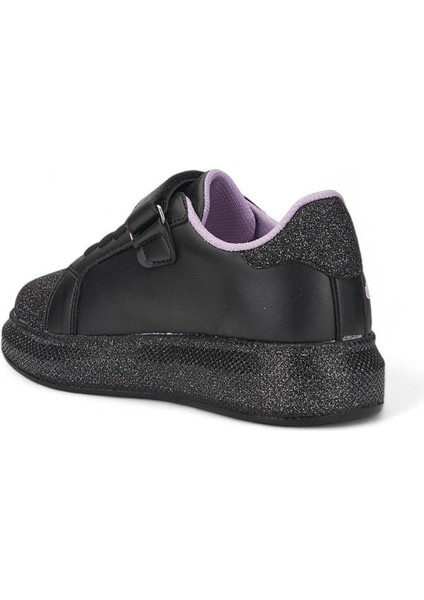Kuromi Baskılı Siyah Mor Kız Çocuk Ayakkabı(Dar Kalıp) modelleri