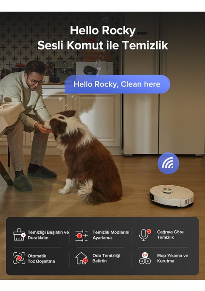 S8 Maxv Ultra Akıllı Robot Süpürge Beyaz