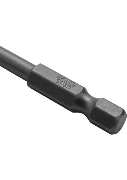 1/4-Inç Shank T20 Manyetik Torx Güvenlik Tornavida Ucu 150MM Uzun (Yurt Dışından)