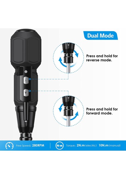 Elektrikli Tornavida Setleri, Otomatik Ev Onarım Alet Seti, Siyah (Yurt Dışından) modelleri
