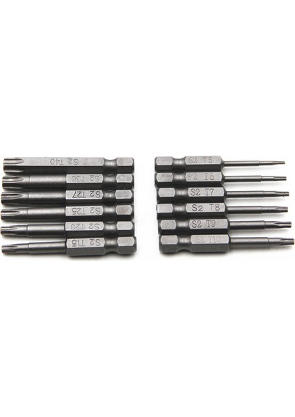 1/4inç Altıgen Saplı Tornavida, Matkap Ucu Seti (12 Parça Set 50MM) (Yurt Dışından) indirimleri