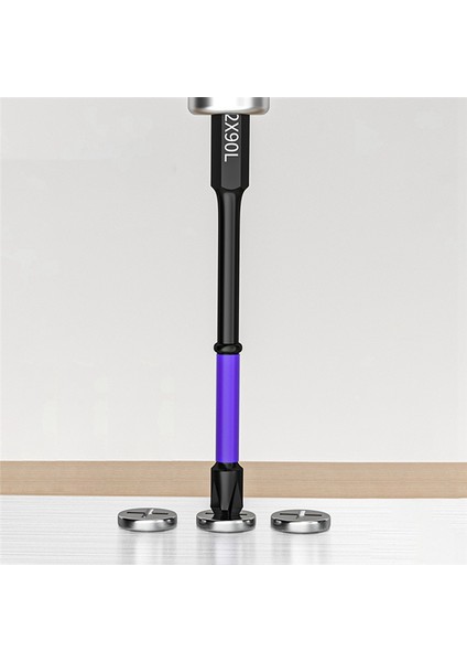 Manyetik Toplu Kafa Çapraz Tornavida Darbeli Matkap Ucu Vida 150MM (Yurt Dışından) fırsatları