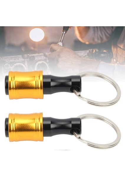 1/4 Inç Altıgen Şaft Tornavida Kafa Braketi Uzatma Çubuğu 2 Siyah (Yurt Dışından) modelleri