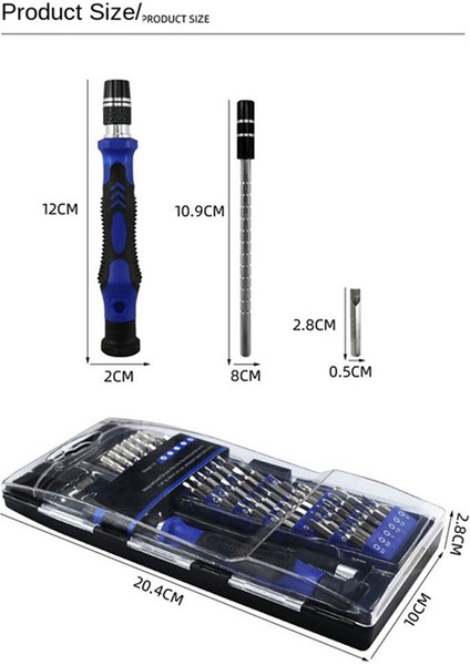 58'i 1 Arada Tornavida Seti, Saat Cep Telefonu Tamiri Çok Fonksiyonlu Kit (Yurt Dışından)