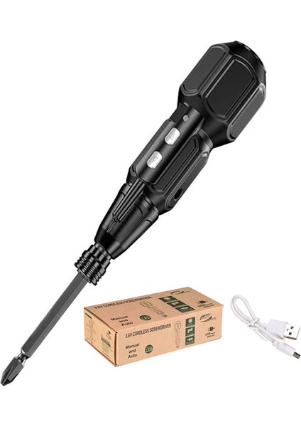 Elektrikli Tornavida Akülü Şarj Edilebilir Taşınabilir 3.6V Alet Kiti (Yurt Dışından)