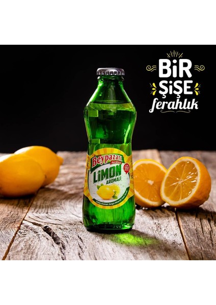 Limon Aromalı Maden Suyu 200 ml x 24 Adet