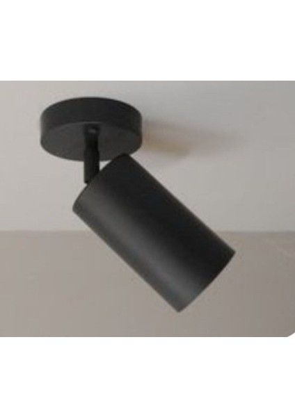 Mylights LED Hareketli Aplik Tekli Avize Spot Siyah Gün Işığı Le (549113517)