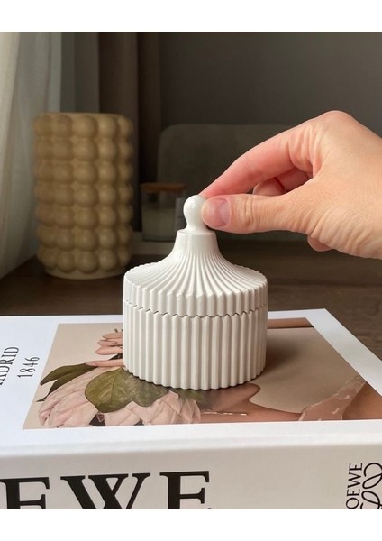 Dekoratif Kutu ve Oval Tabak 2’li Set