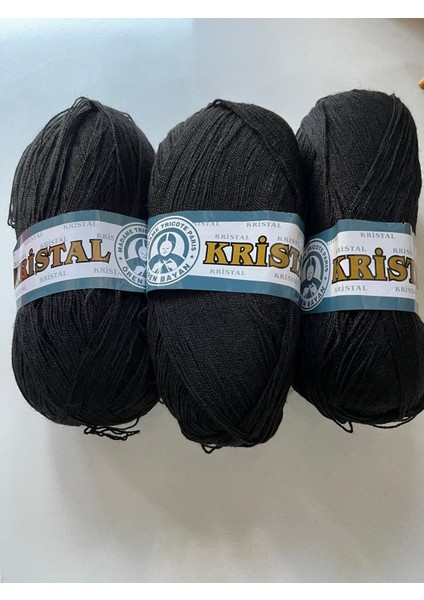 3 Adet Kristal Örgü Ipi Lif Battaniye Motifvb