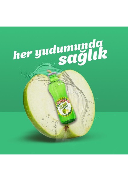 Elma Aromalı Maden Suyu 200 ml x 6 Adet
