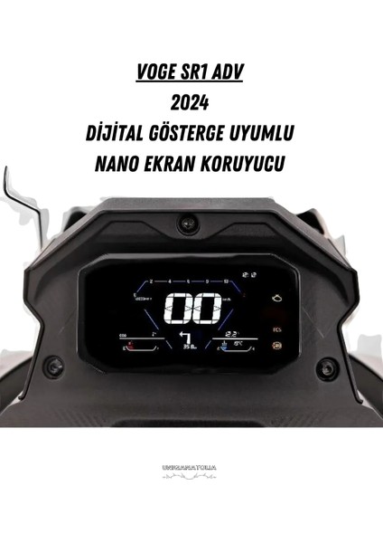 Voge Sr1 Adv 2024 Dijital Gösterge Uyumlu Nano Ekran Koruyucu