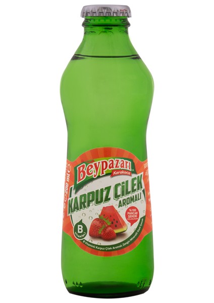 Karpuz Çilek Aromalı Maden Suyu 200 ml x 6 Adet