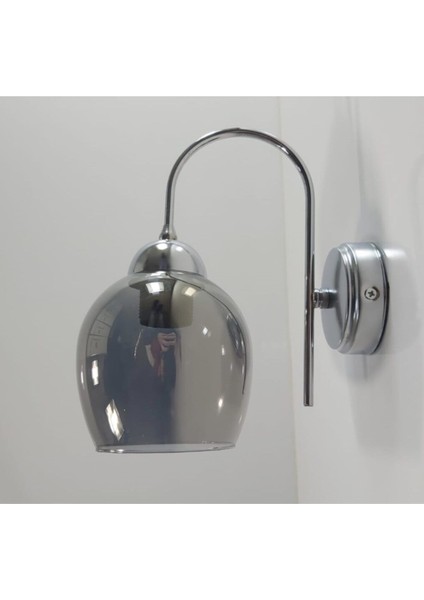 Baston Krom Füme Camlı Aplik fiyatları