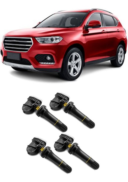 Haval Hl H2 H5 H6 H7 Için 4pcs Tpms Lastik Basıncı Izleme Sensörü (Yurt Dışından)