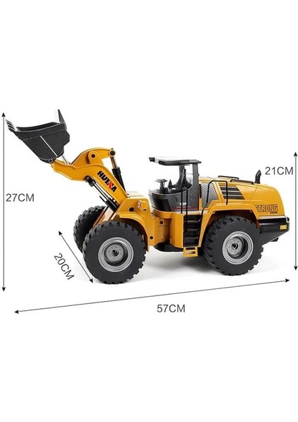 Huına 1/14 Rc Model Damper - 2.4g Full Fonksiyon 10 Kanal Kumanda - 1583