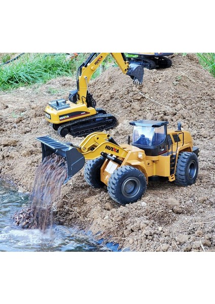 Huına 1/14 Rc Model Damper - 2.4g Full Fonksiyon 10 Kanal Kumanda - 1583