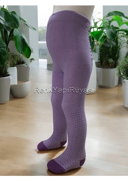 3 Adet %80 Pamuklu Kız Çocuk Kilotlu Çorap indirimleri