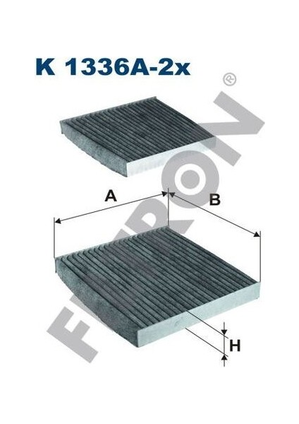 K1336A-2X Polen Filtresi Bmw X3 F25 X4 F26 Karbonlu 64319312318