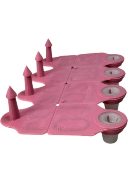 100 Adet Pembe Renk Küçükbaş (Koyun-Keçi) Hayvan İşaret Numaratörü fiyatları