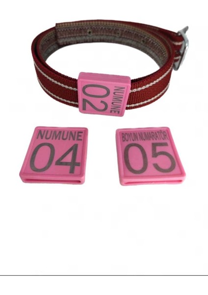 100 Adet Küçükbaş Boyunluk Numaratör Takımı (Numaratör+Kemer) fiyatları