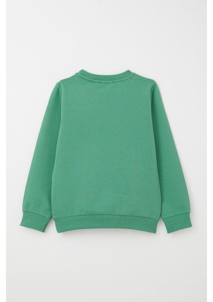 Erkek Çocuk Eşofman Takım Harika Dinozor Baskılı 1.5-5 Yaş, Mint Yeşili fırsatları