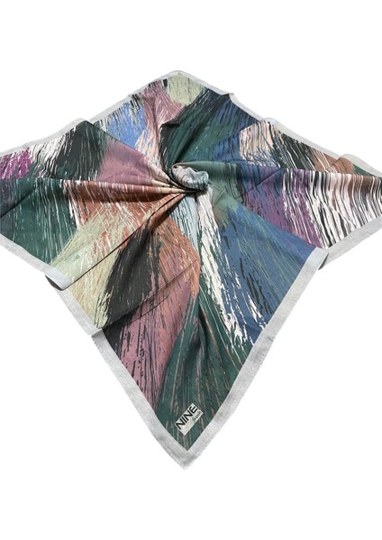 Nıne Soft 0225 Gri Eşarp
