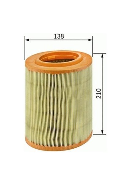 SA375 Hava Filtresi P106 Saxo Atud5 1.5 Dizel 1444.A5