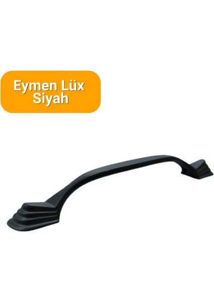 4 Adet Eymen Lüks Siyah Metal Mobilya Kulpu 160MM - 192MM